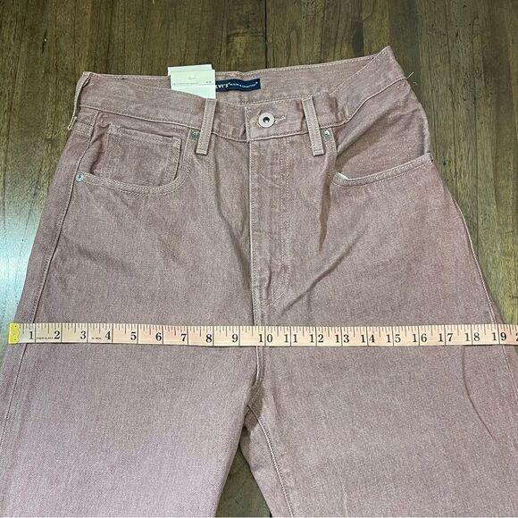 Levi’s Made In Crafted Barrel Crop Jeans Size 25 - Picture 9 of 11